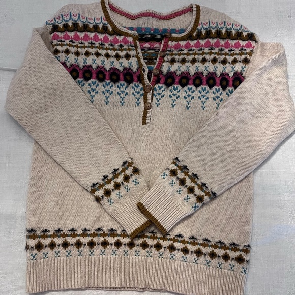 Sundance Sweaters - Sundance Women’s Sweater Beige With A Pattern Cotton Blend Size Small